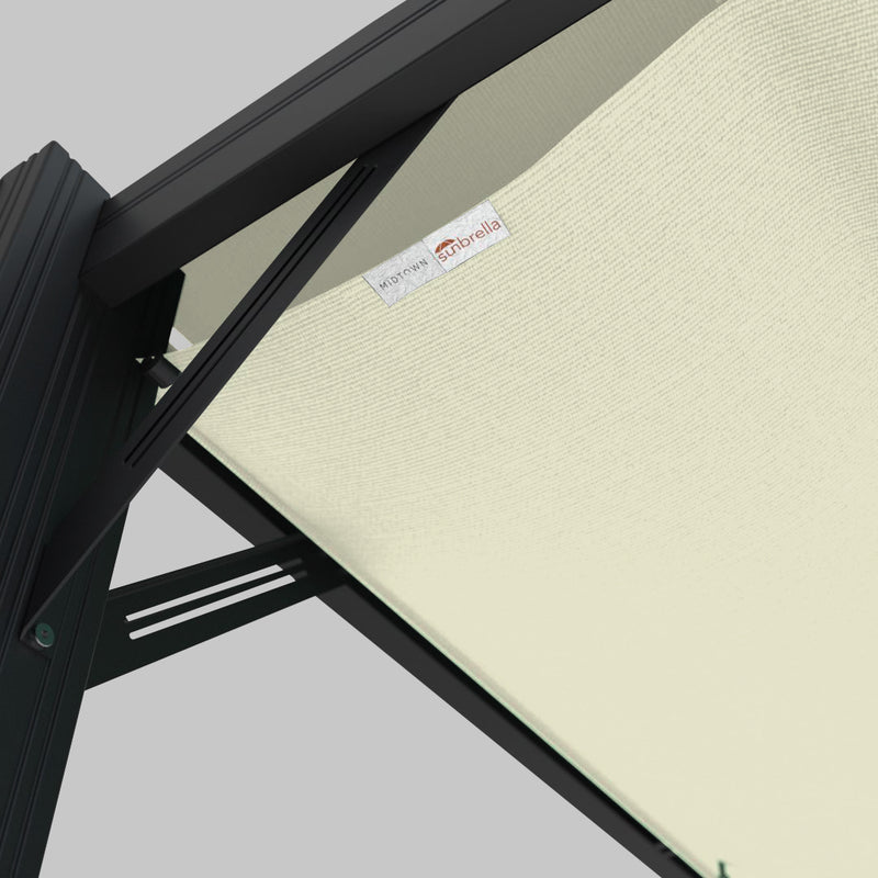 #configuration pergola_single #frame colour_Aluminum