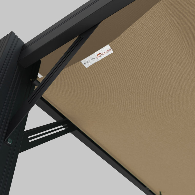 #configuration pergola_single #frame colour_Aluminum