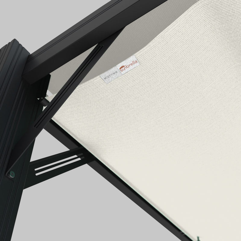 #configuration pergola_single #frame colour_Aluminum