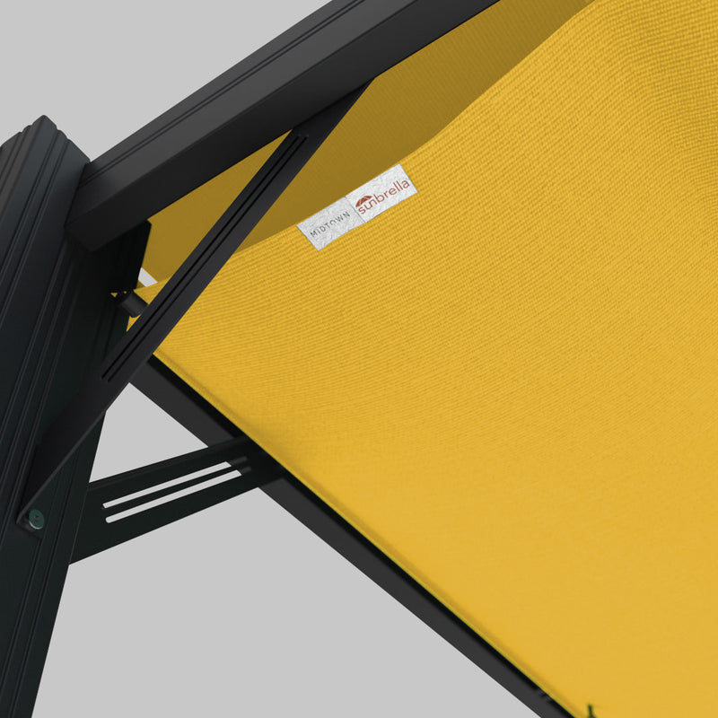 #configuration pergola_single #frame colour_Aluminum