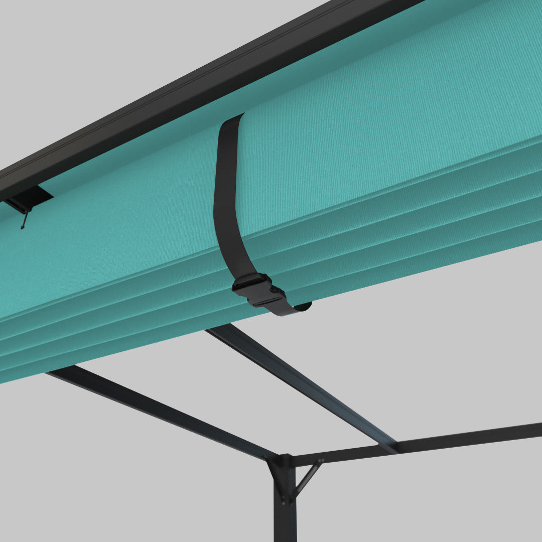 #configuration pergola_U shape #frame colour_Aluminum