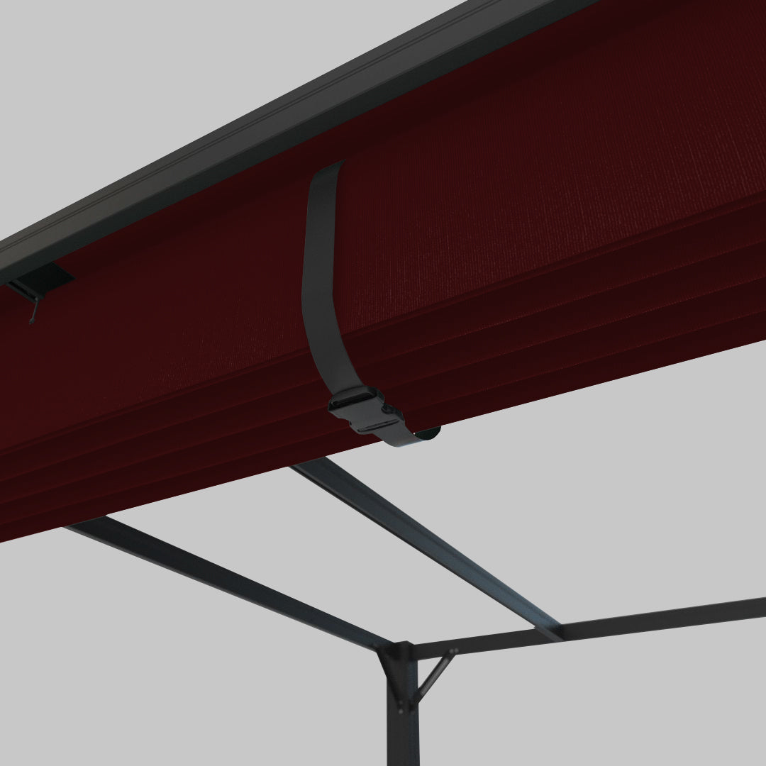 #configuration pergola_U shape #frame colour_Aluminum