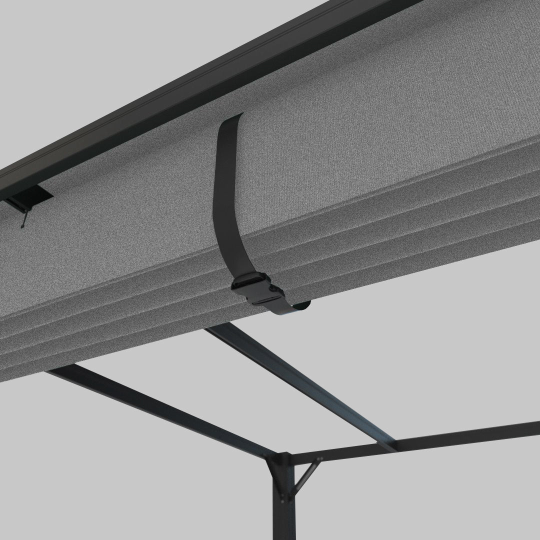 #configuration pergola_U shape #frame colour_Aluminum