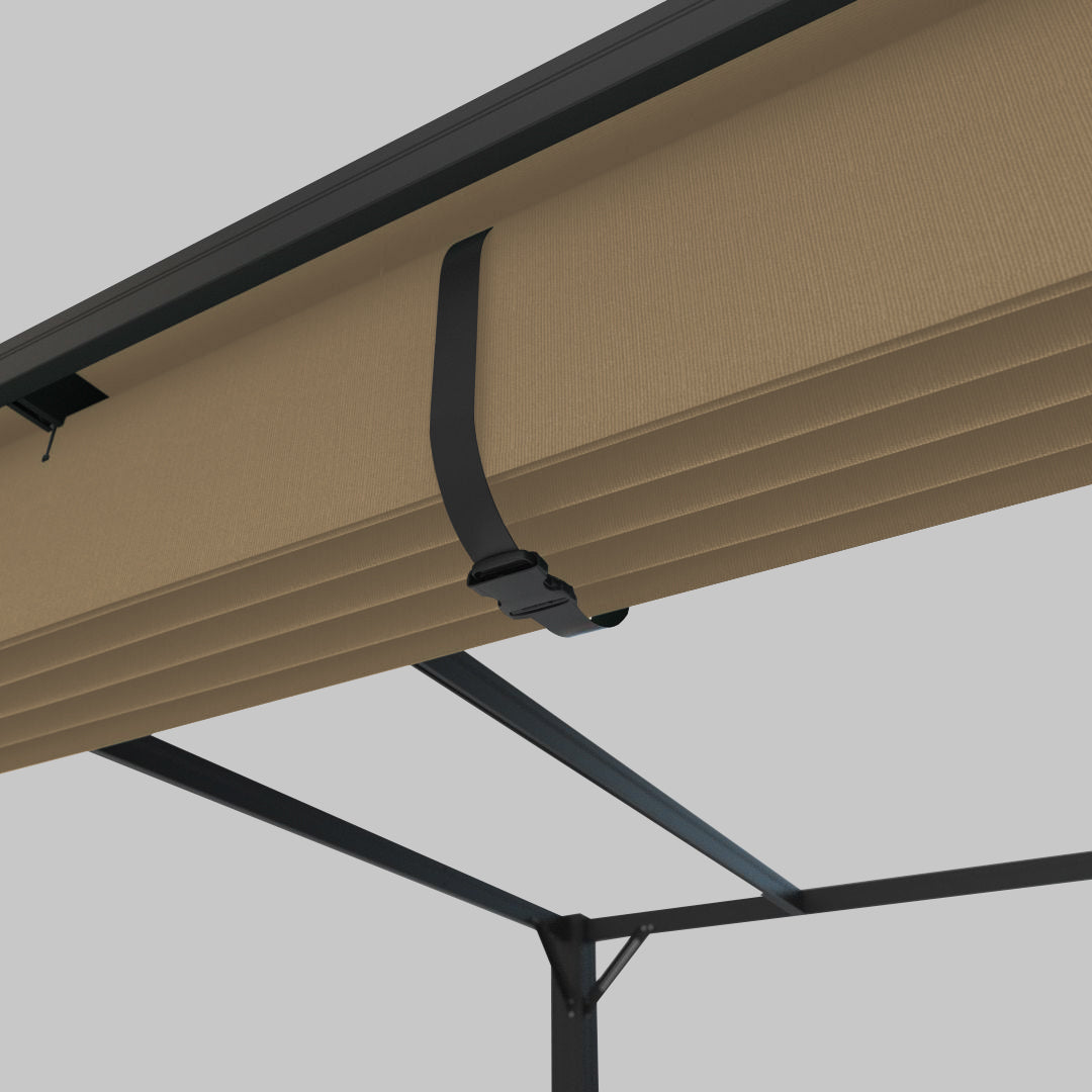 #configuration pergola_U shape #frame colour_Aluminum