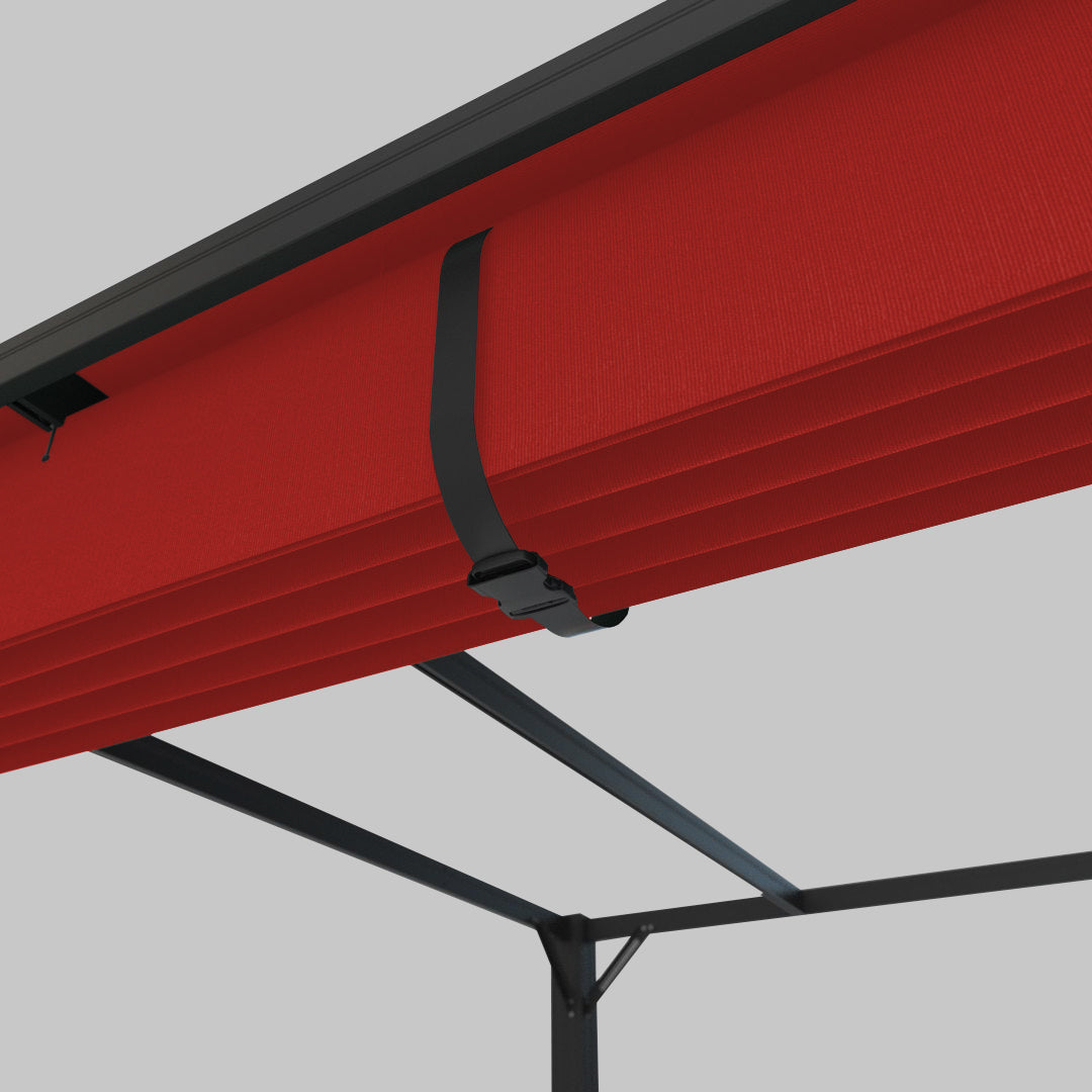 #configuration pergola_U Shape #frame colour_Aluminum
