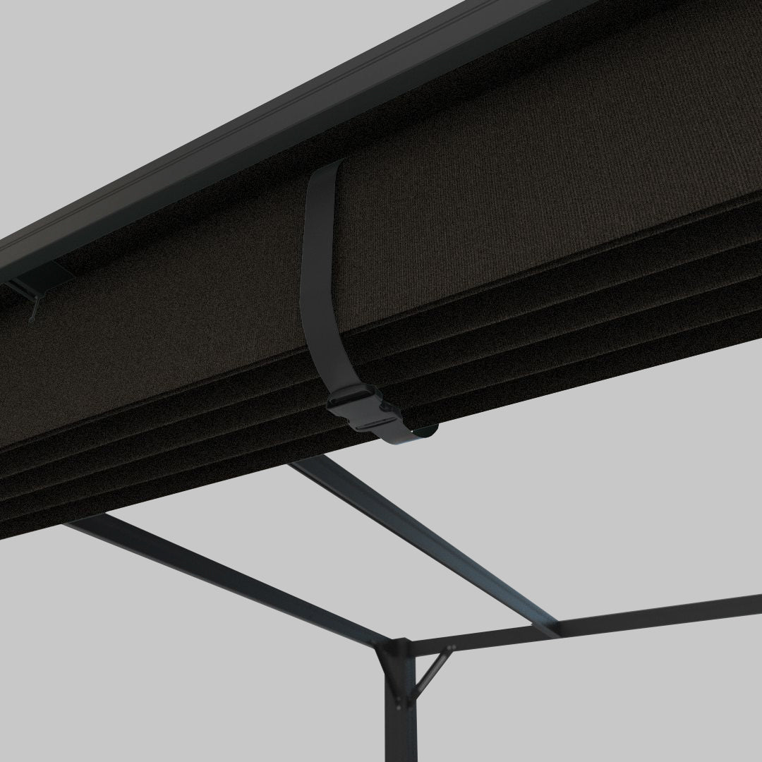 #configuration pergola_U shape #frame colour_Aluminum