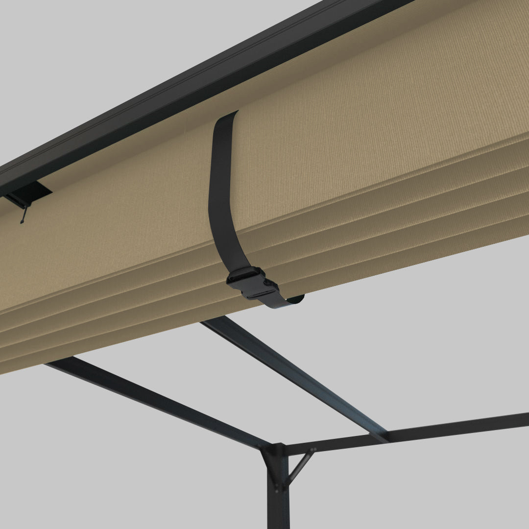 #configuration pergola_U shape #frame colour_Aluminum