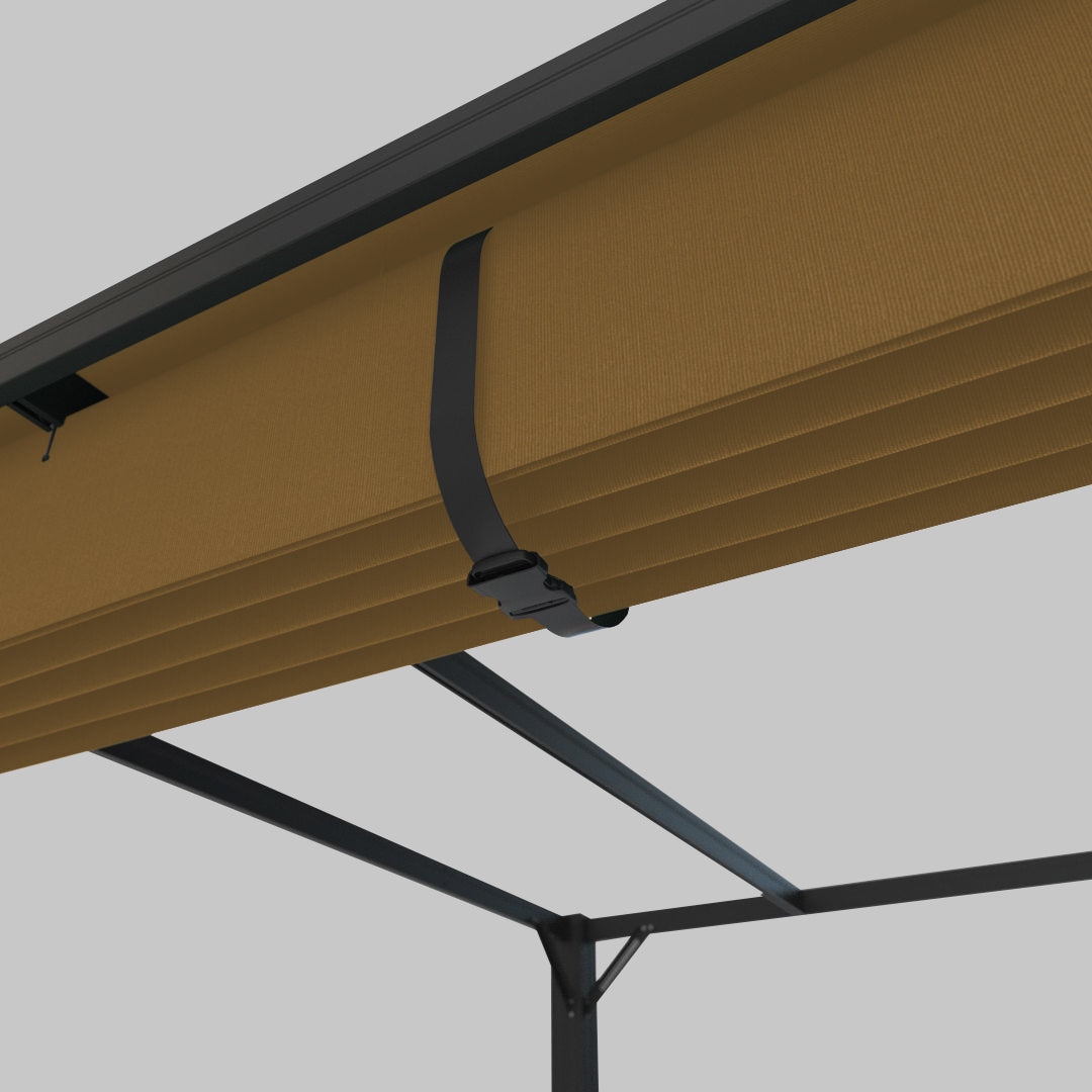 #configuration pergola_U shape #frame colour_Aluminum