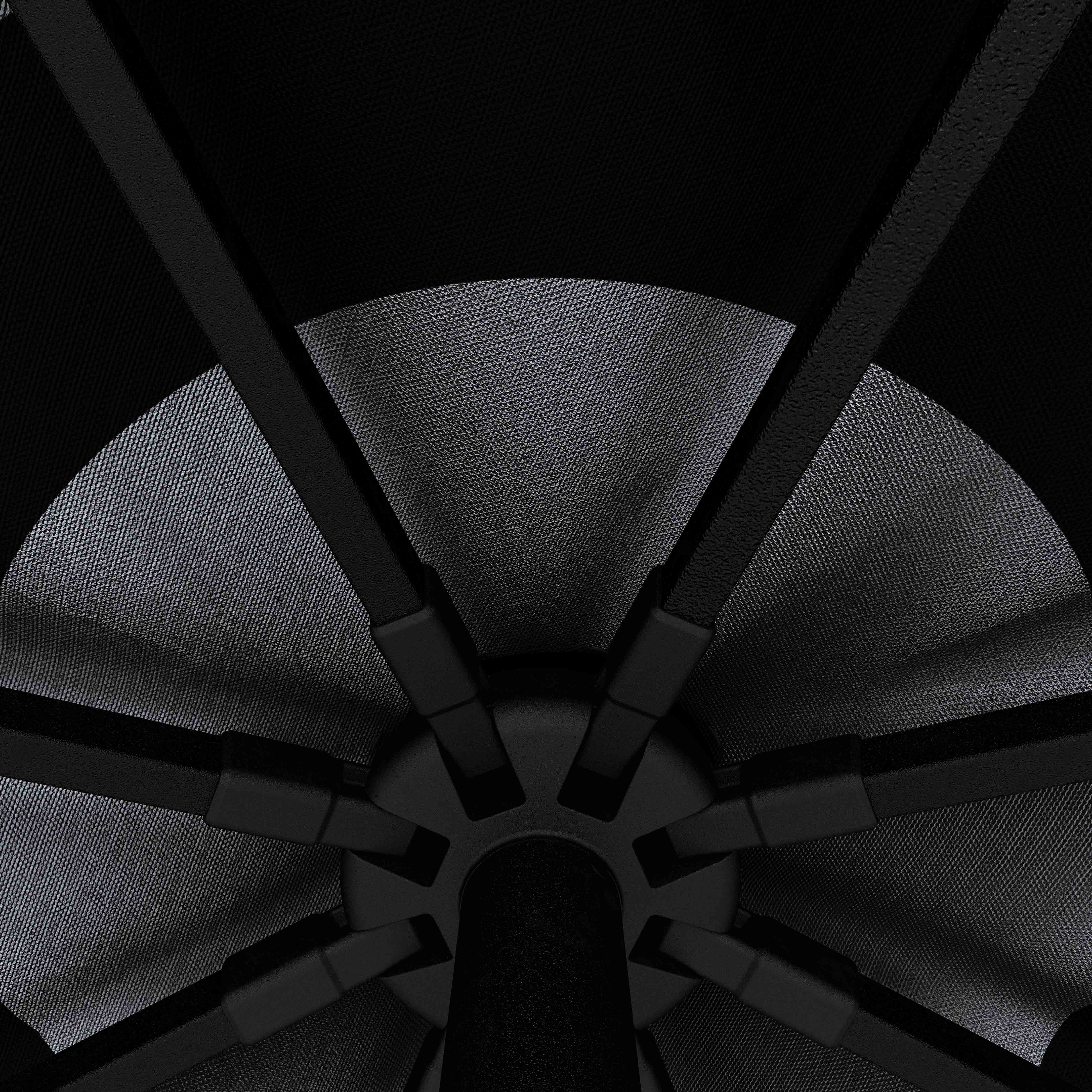 The Lean™ - Sunbrella Black & Grey