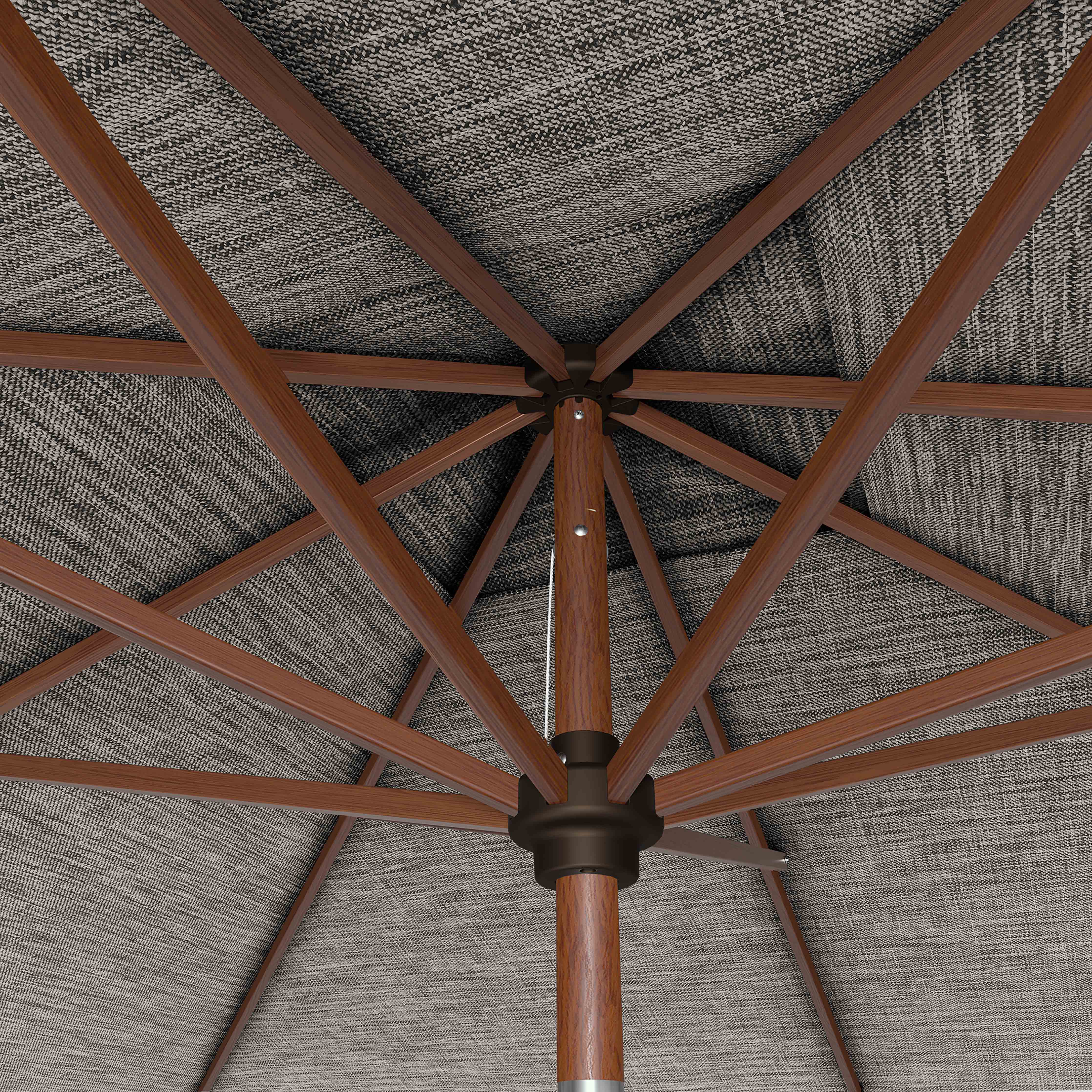#pole finish_Wooden