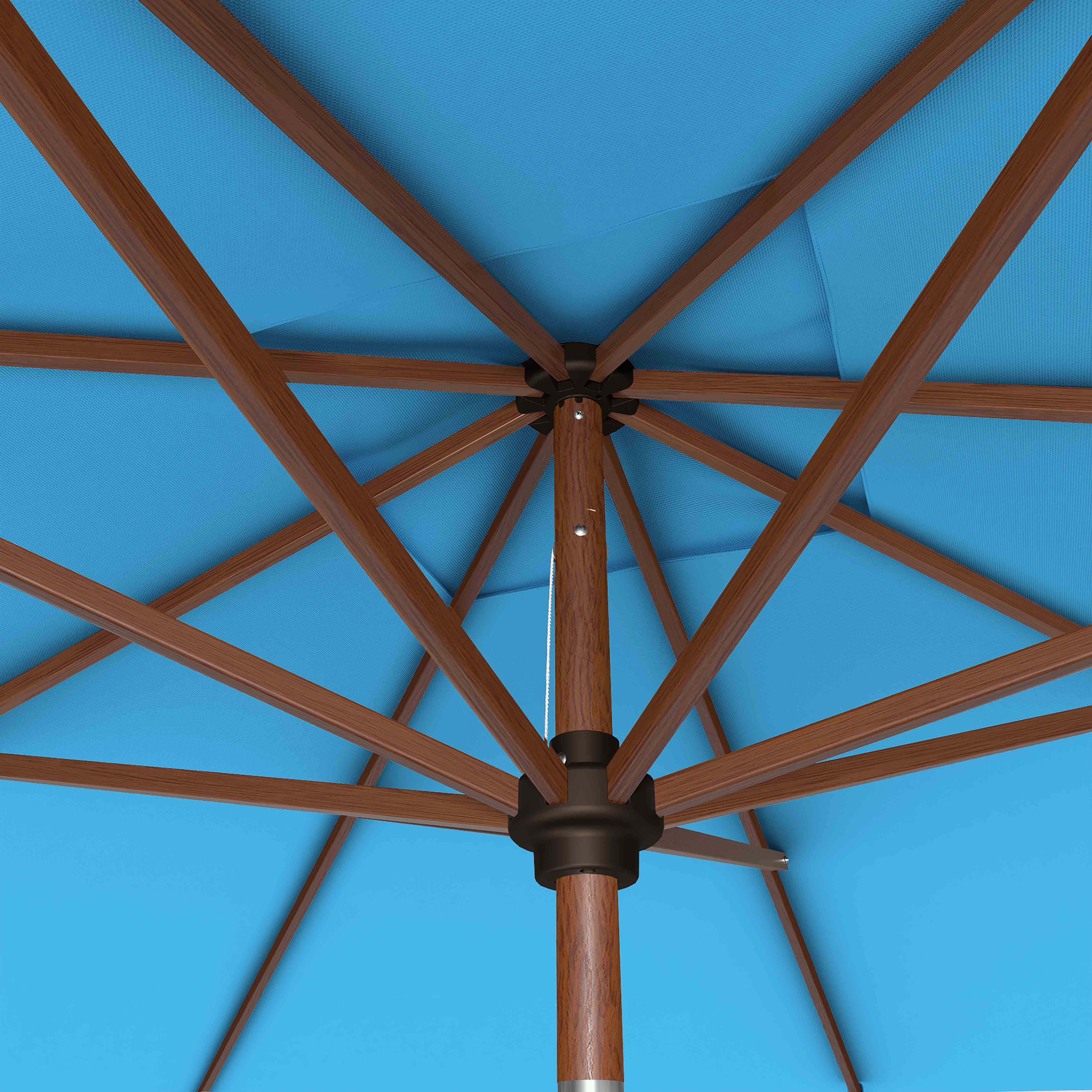 #pole finish_Wooden