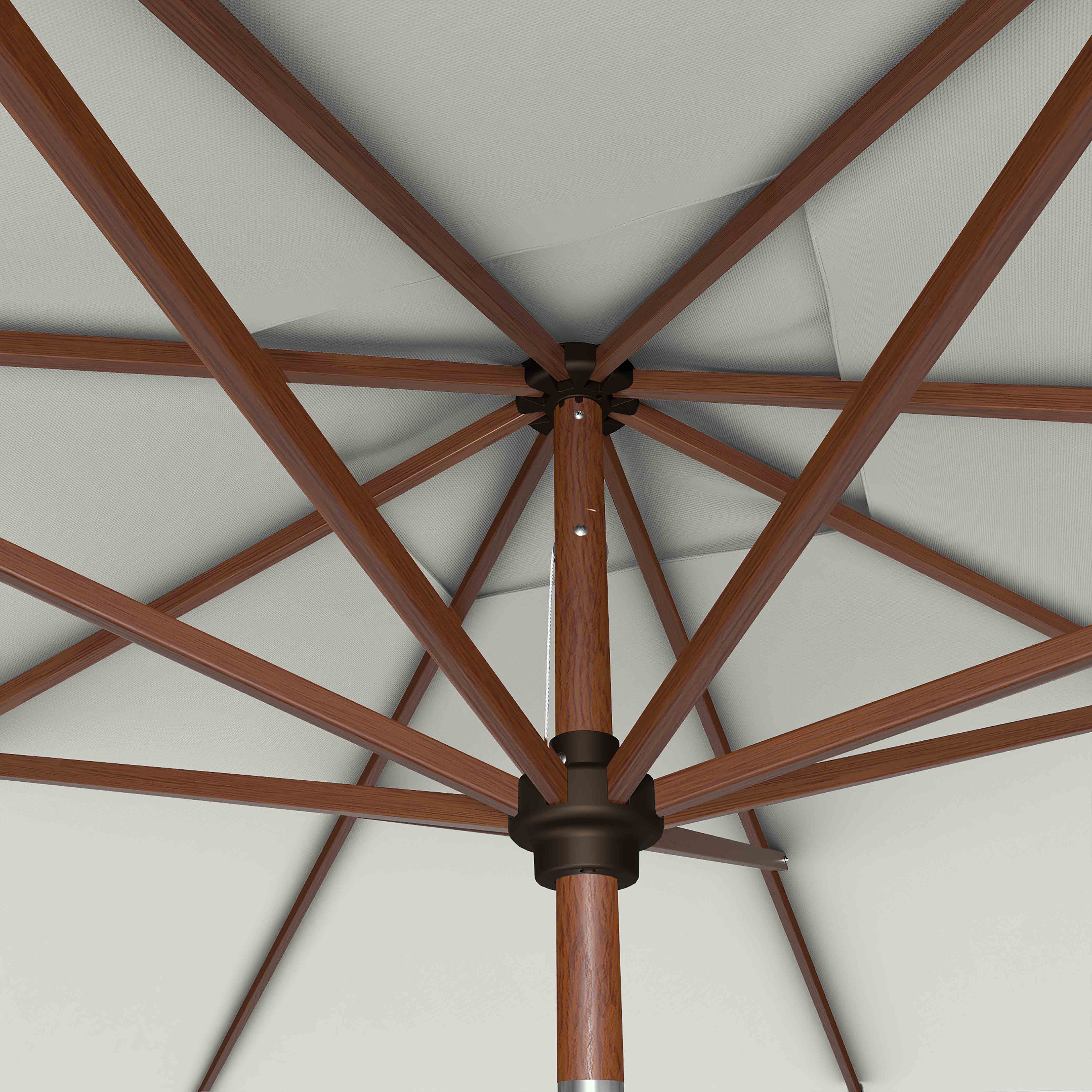 #pole finish_Wooden