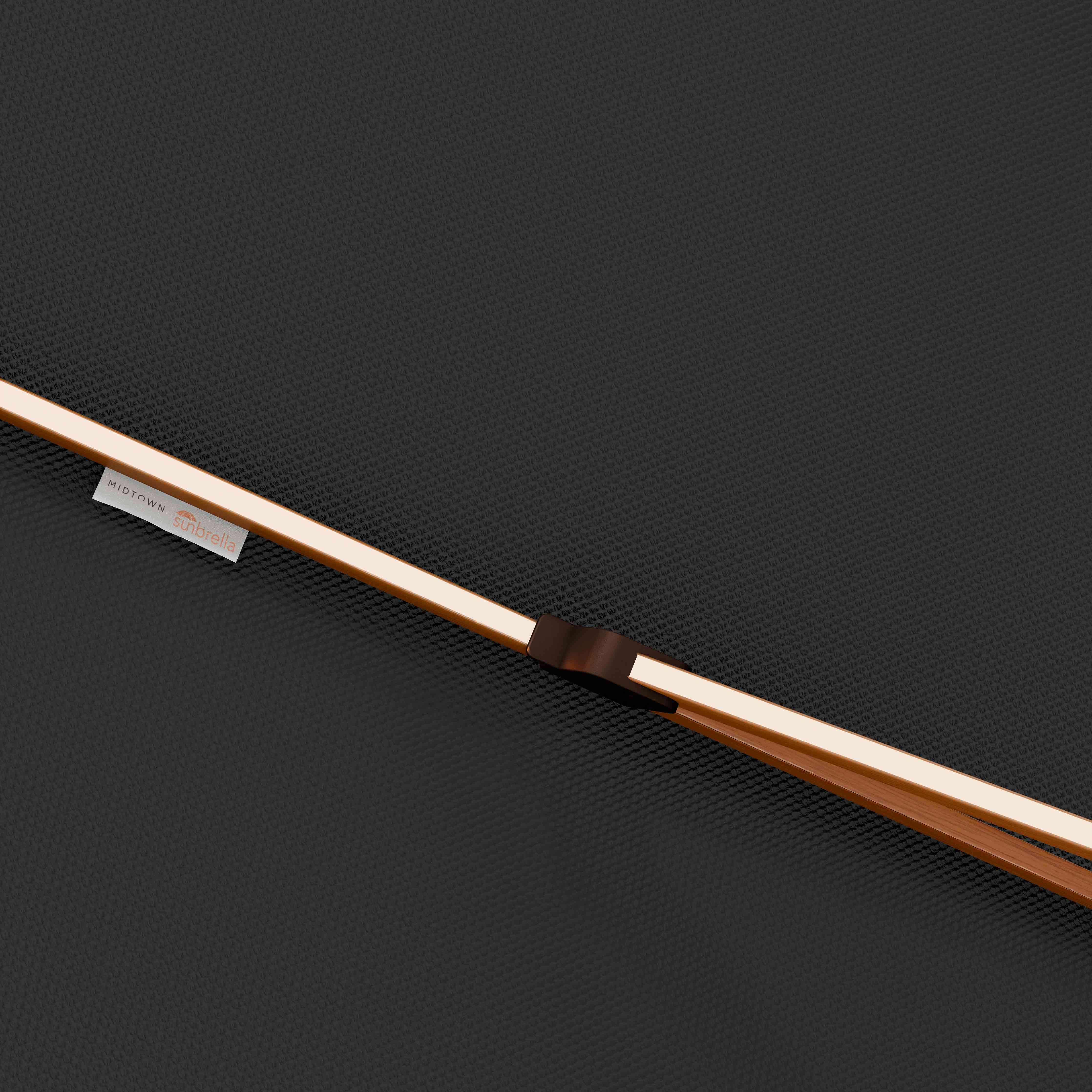 The Supreme Wooden™ - Sunbrella Black