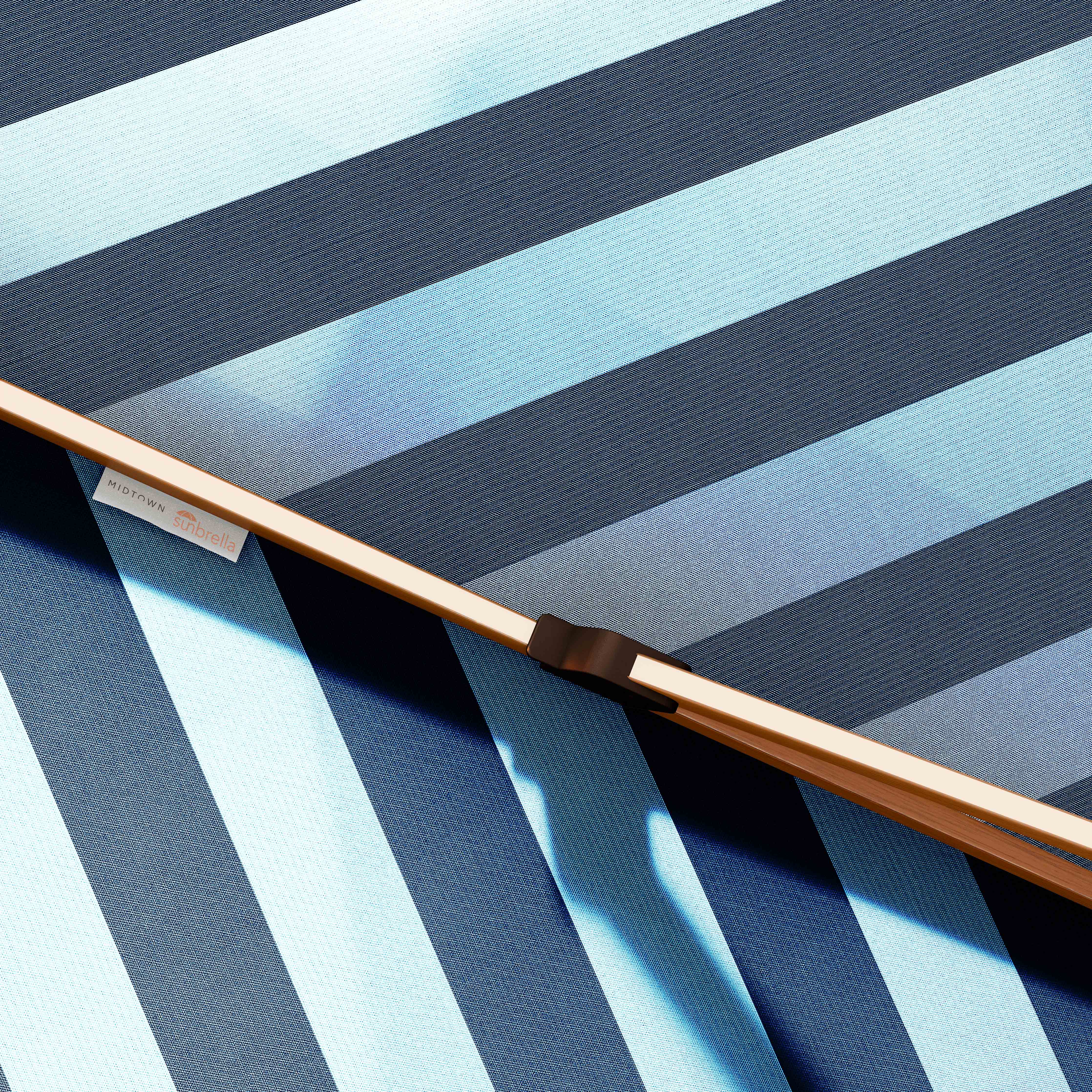 The Supreme Wooden™ - Sunbrella Cabana Regatta